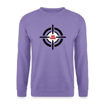 Kein Kriegsemblem - Unisex Pullover - Lavendel - Vorne
