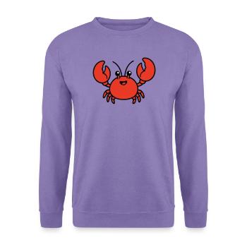 AI Human Fan Club - Unisex Pullover - Lavendel - Vorne