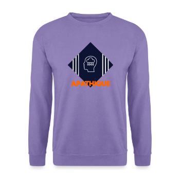 apathisch - Unisex Pullover - Lavendel - Vorne