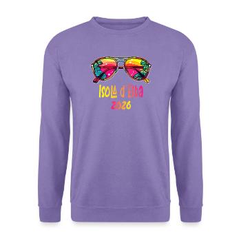 Isle d'Eba 2026 Tropen-Sonnenbrille - Unisex Pullover - Lavendel - Vorne