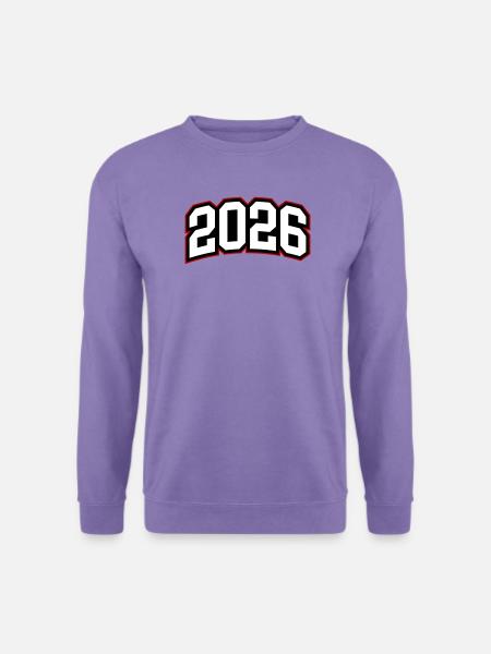 2026 Jahr - Unisex Pullover - Lavendel