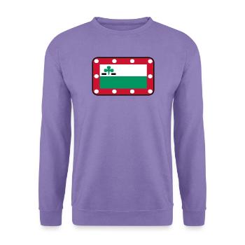 Meppeldag-Flaggenlogo – Urban Style - Unisex Pullover - Lavendel - Vorne