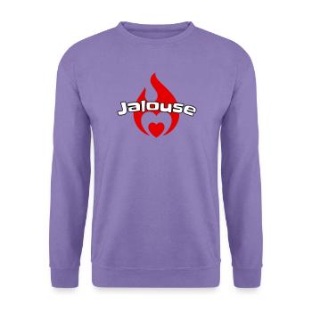 Eifersüchtig - Unisex Pullover - Lavendel - Vorne