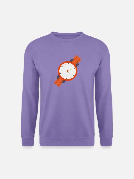 Armbanduhr - Unisex Pullover - Lavendel