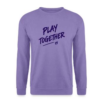 Play - Unisex Pullover - Lavendel - Vorne