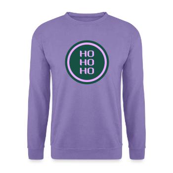 Weihnachten Sprüche - Unisex Pullover - Lavendel - Vorne