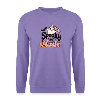 Spooky but Cute Halloween - Unisex Pullover - Lavendel - Vorne