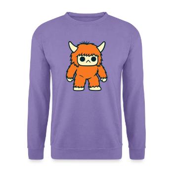 Cute Devil by toystudio 71 / FANMAN - Unisex Pullover - Lavendel - Vorne