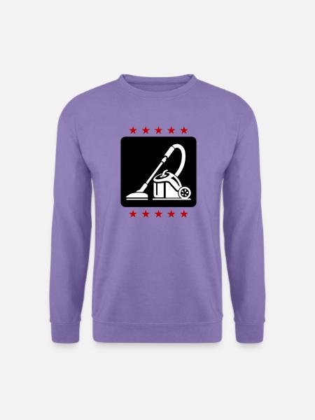 Staubsauger Putzen - Unisex Pullover - Lavendel