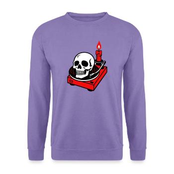 Black Metal - Unisex Pullover - Lavendel - Vorne