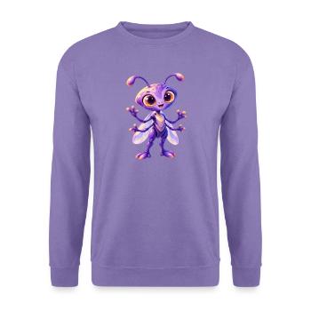 Lila Käferchen Zauberwesen - Unisex Pullover - Lavendel - Vorne