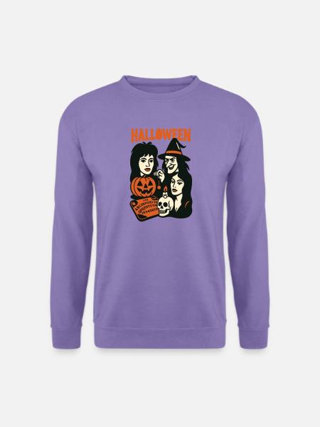 Halloween Hexen - Unisex Pullover - Lavendel