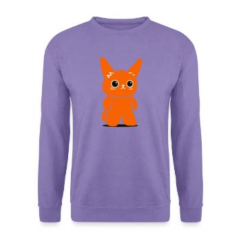 Cutie by toystudio 71 / FANMAN - Unisex Pullover - Lavendel - Vorne