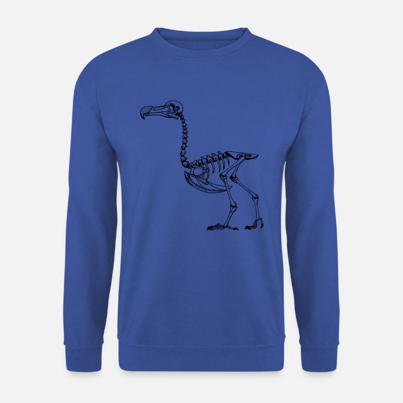 Dodo-Skelett - Unisex Pullover - Royalblau