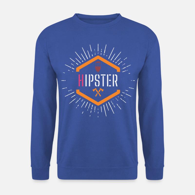 Hipster - Unisex Sweatshirt - royal blue