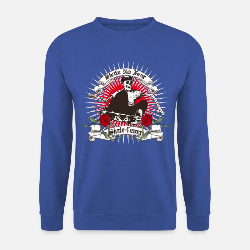 Skate keine Angst - Unisex Pullover - Royalblau
