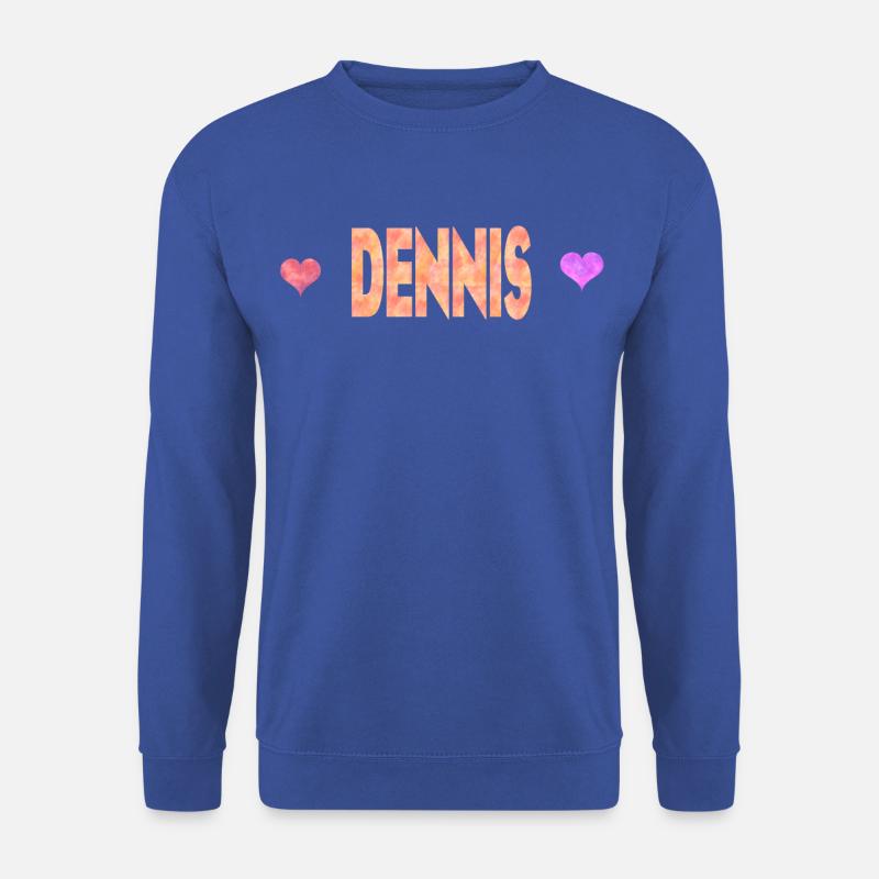 Dennis - Unisex Pullover - Royalblau