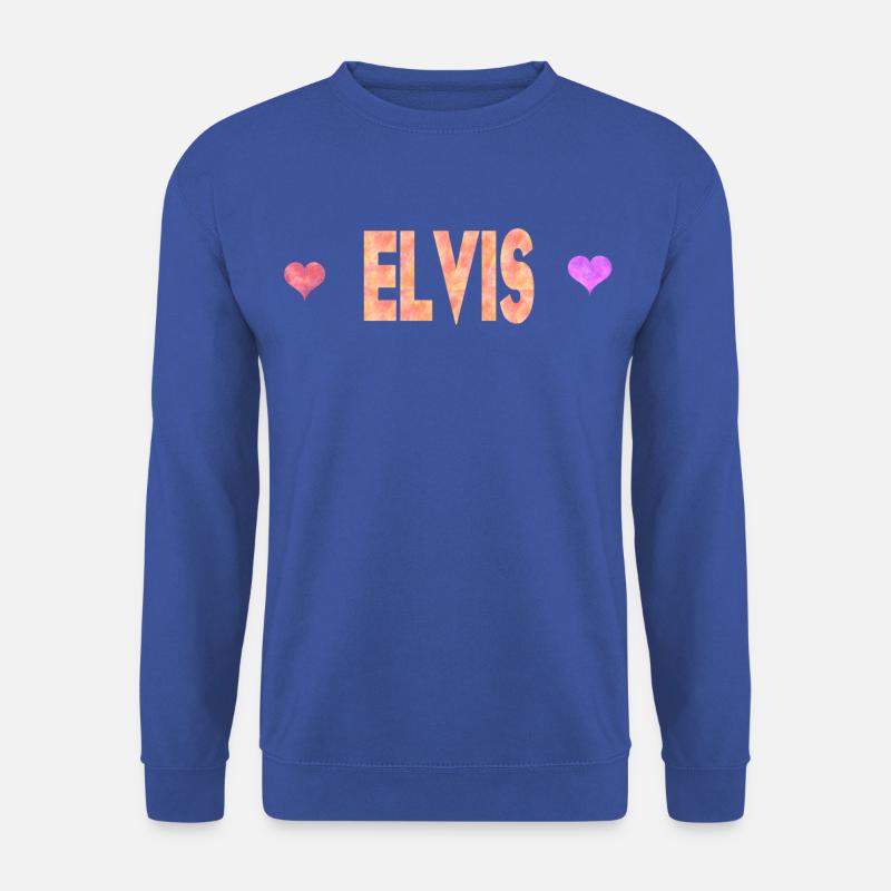 Elvis - Unisex Pullover - Royalblau