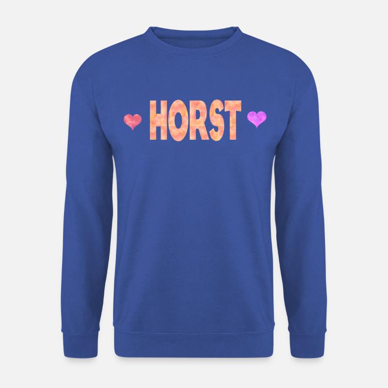 Horst - Unisex Pullover - Royalblau