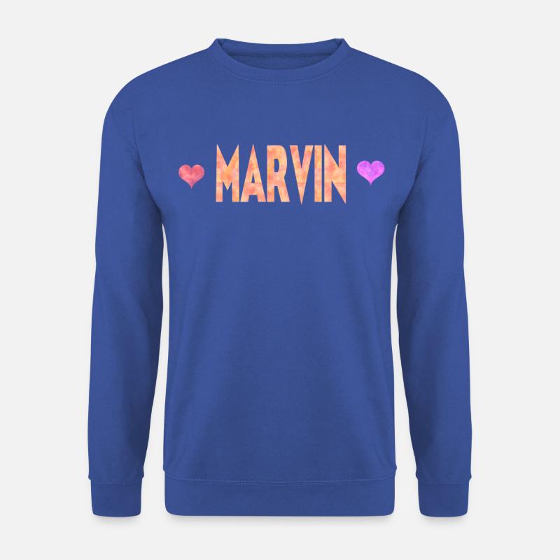 Marvin - Unisex Pullover - Royalblau
