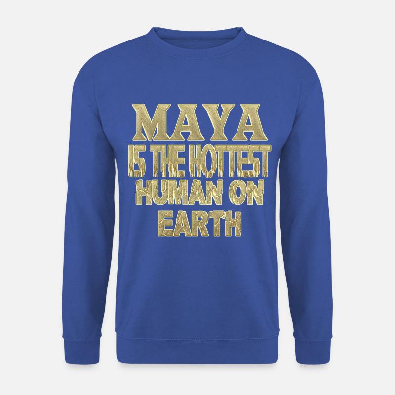 Maya - Unisex Pullover - Royalblau