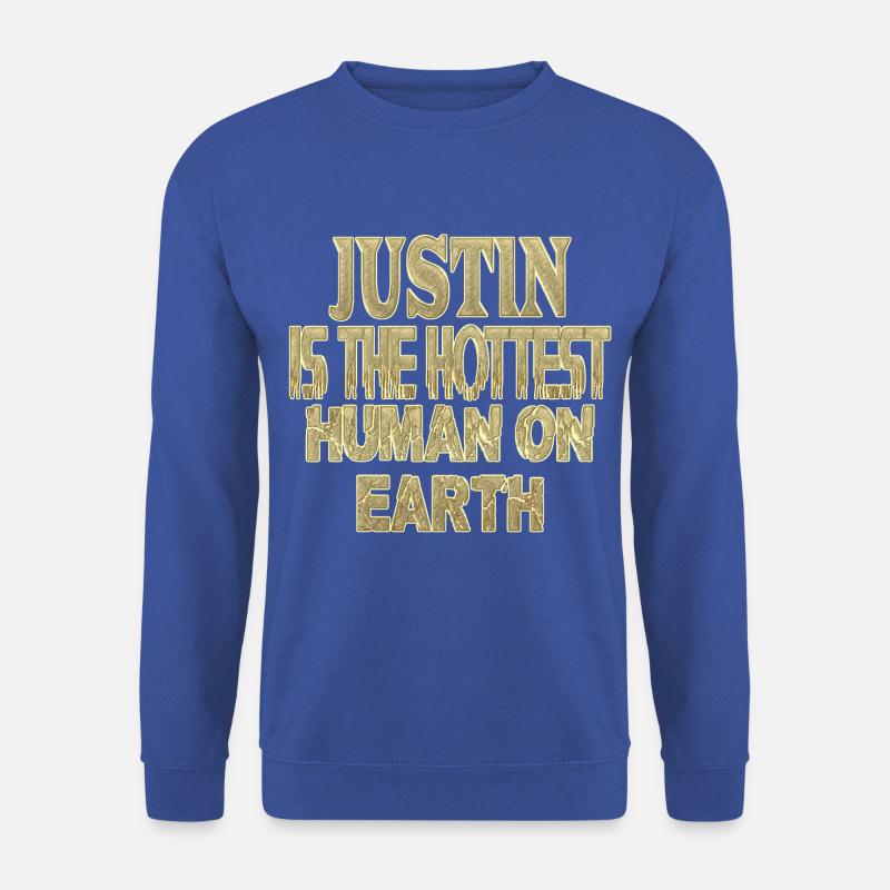 Justin - Unisex Pullover - Royalblau