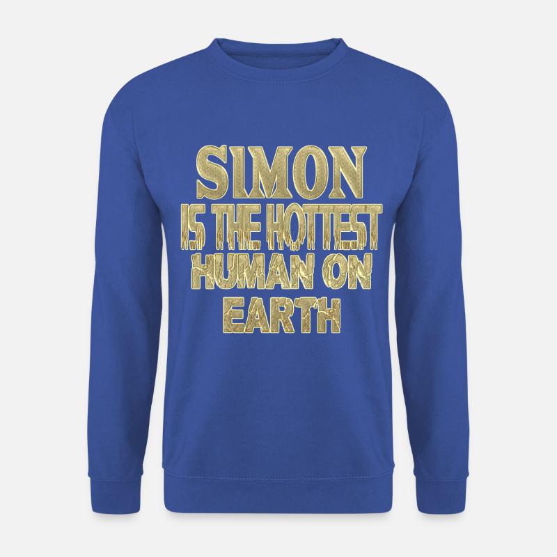 Simon - Unisex Pullover - Royalblau
