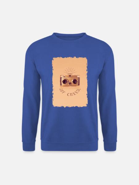 Everybody - Say Cheese - Unisex Pullover - Royalblau