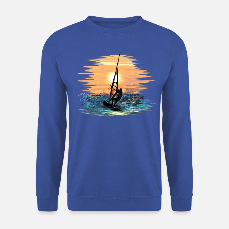 Windsurfing - Unisex Pullover - Royalblau