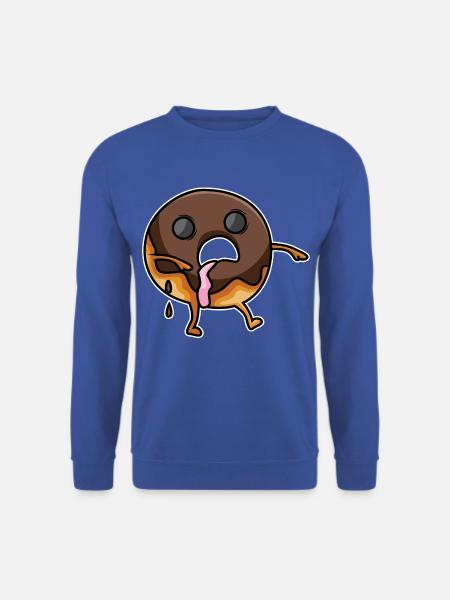 Zombie-Donut - Unisex Pullover - Royalblau
