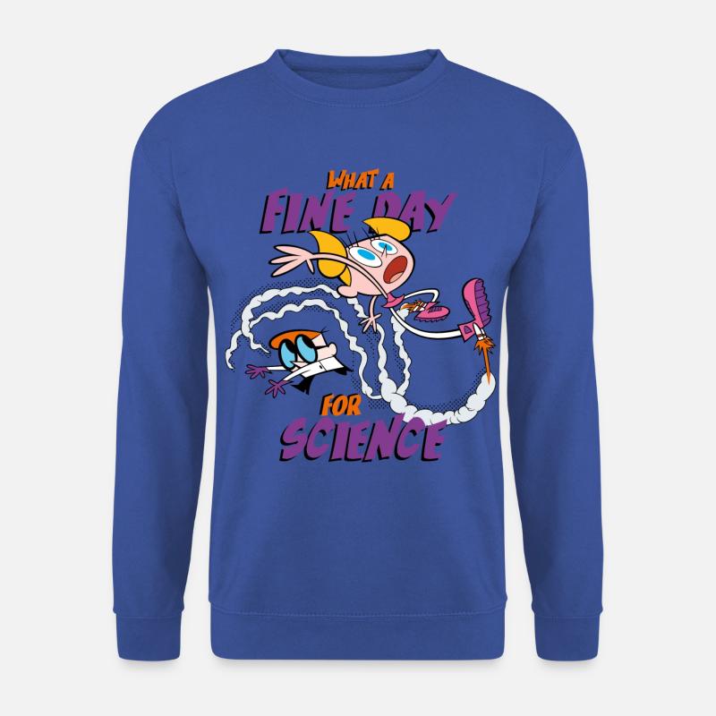 Dexter's Laboratory Fine Day For Science - Unisex Sweatshirt - royal blue