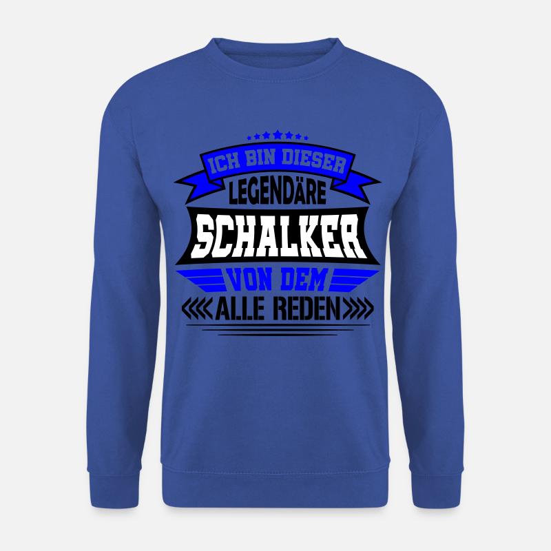 Legendärer Schalker | Farben änderbar - Unisex Pullover - Royalblau