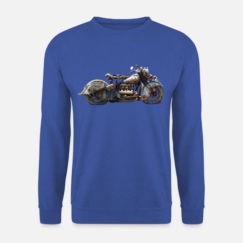 Motorrad - Unisex Pullover - Royalblau