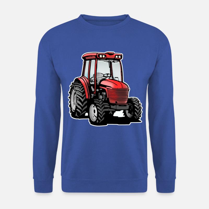 Traktor / traktor - Unisex sweater - kongeblå