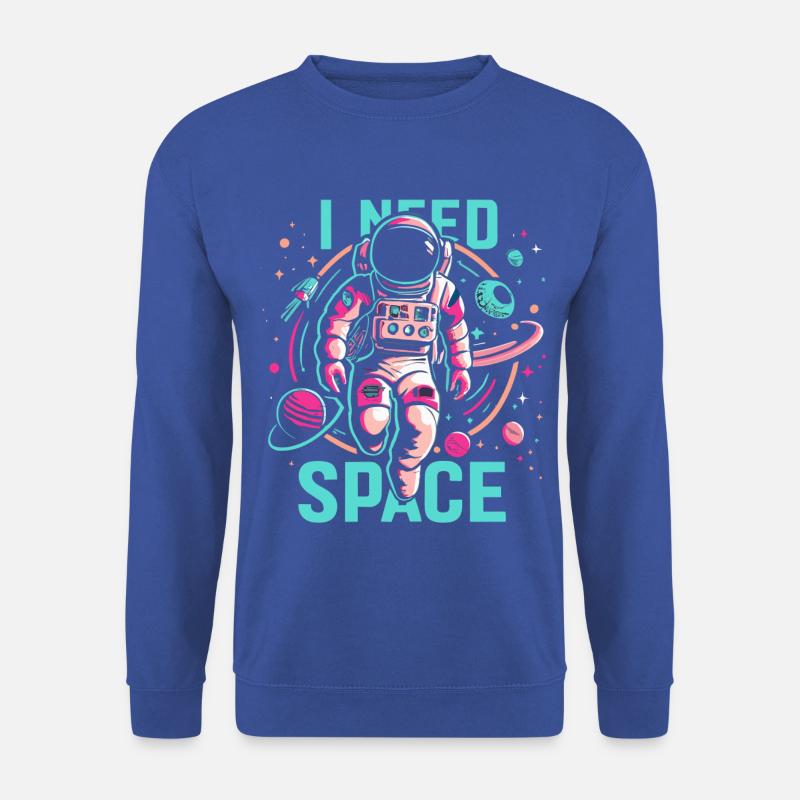 J’ai besoin d’astronaute de l’espace - Sweat-shirt Unisexe - bleu royal