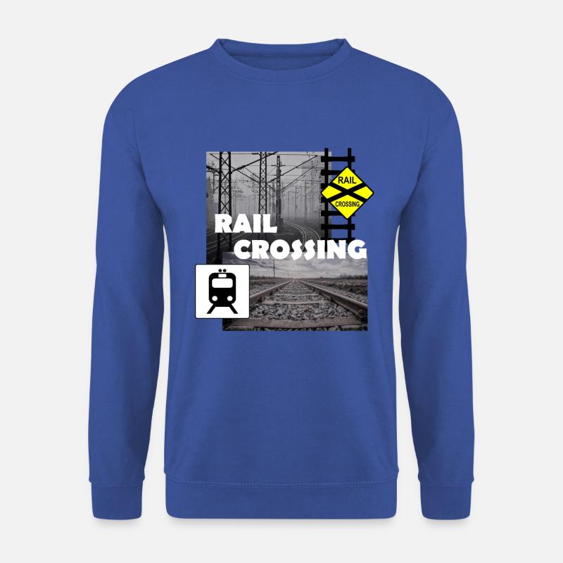 RAIL CROSSING - Unisex Pullover - Royalblau
