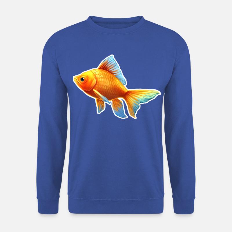 Goldfisch Nr.2 - Unisex Pullover - Royalblau