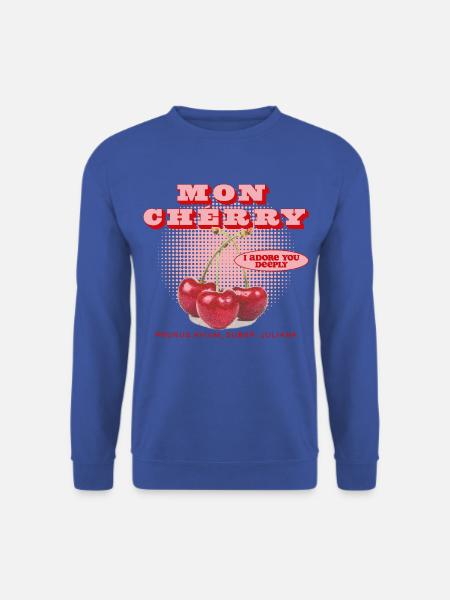 Mon Cherry Love - Unisex Pullover - Royalblau