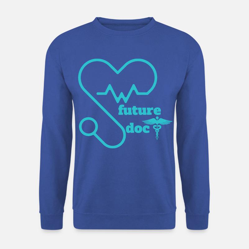 Medizinische Zukunftsvision Herzstethos - Unisex Pullover - Royalblau