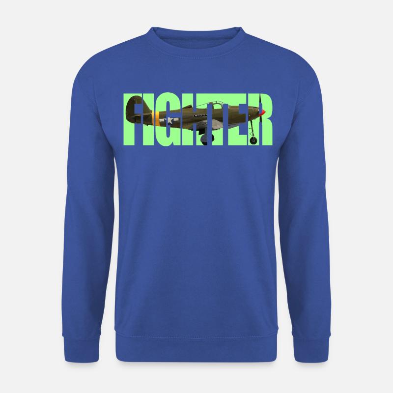 Fighter P-39 Airacobra - Unisex Pullover - Royalblau