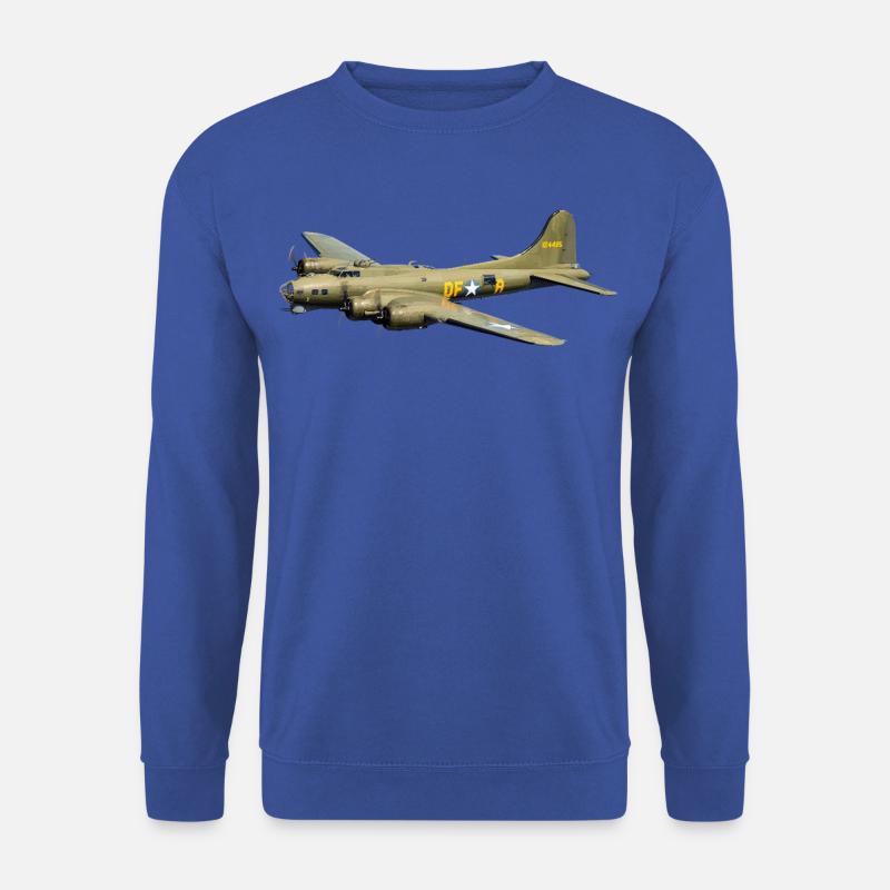 Bomber B-17 Flying Fortress - Unisex Pullover - Royalblau