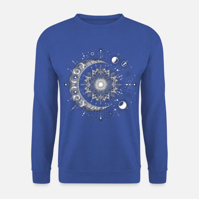 Himmlisches Mandala - Unisex Pullover - Royalblau
