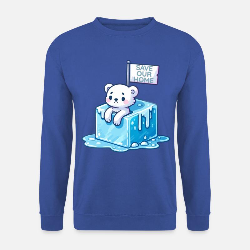 Retten Sie unser Zuhause - Unisex Pullover - Royalblau