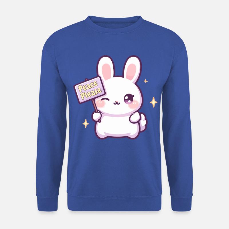 Frieden bitte - Unisex Pullover - Royalblau