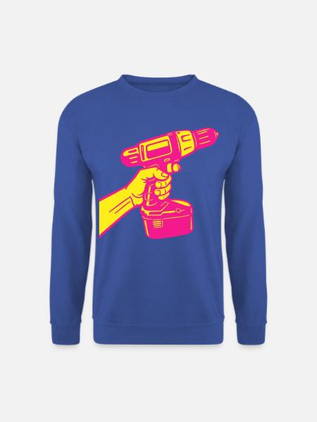 Heimwerker Pop-Art - Unisex Pullover - Royalblau
