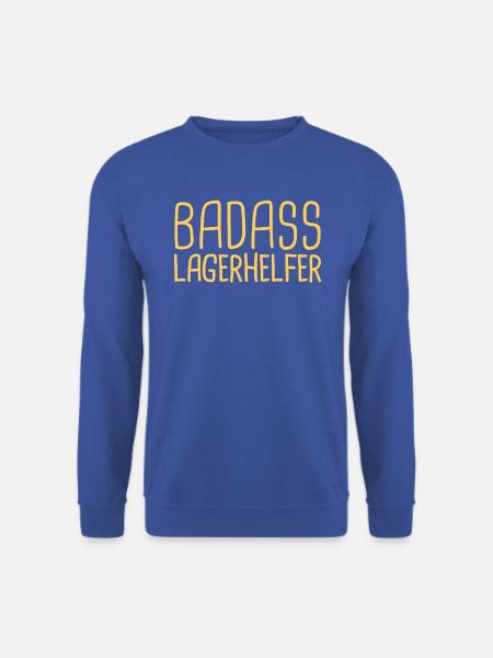 Lagerhelfer Badass - Unisex Pullover - Royalblau