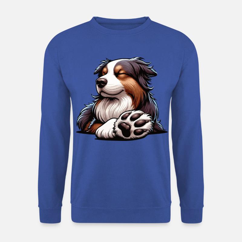 Australian Shepherd Aussie Aussie Owners Aussies - Unisex Sweatshirt - royal blue