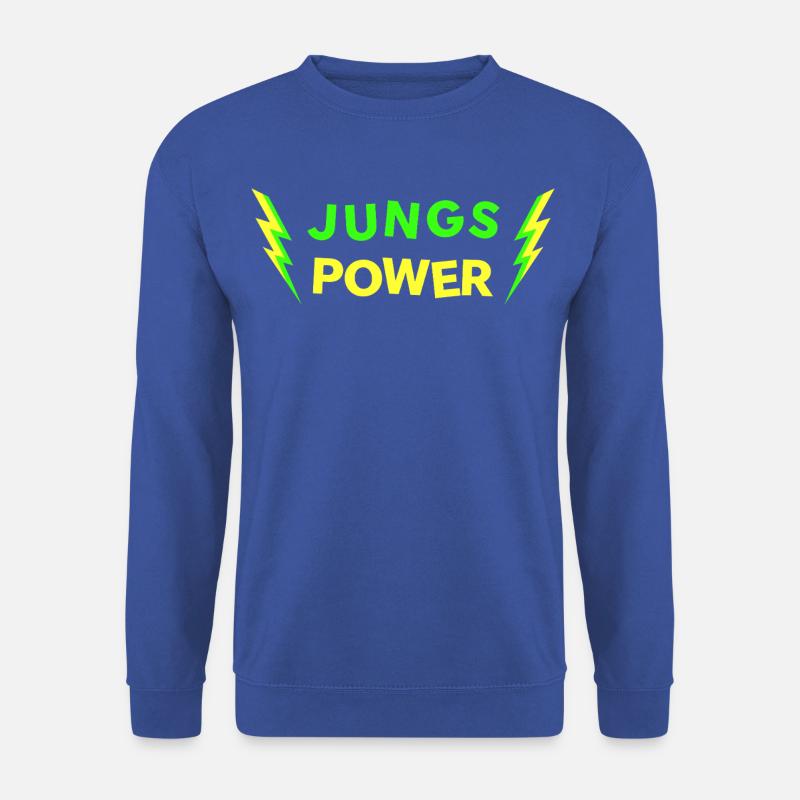 JUNGS POWER - neon - Unisex Pullover - Royalblau