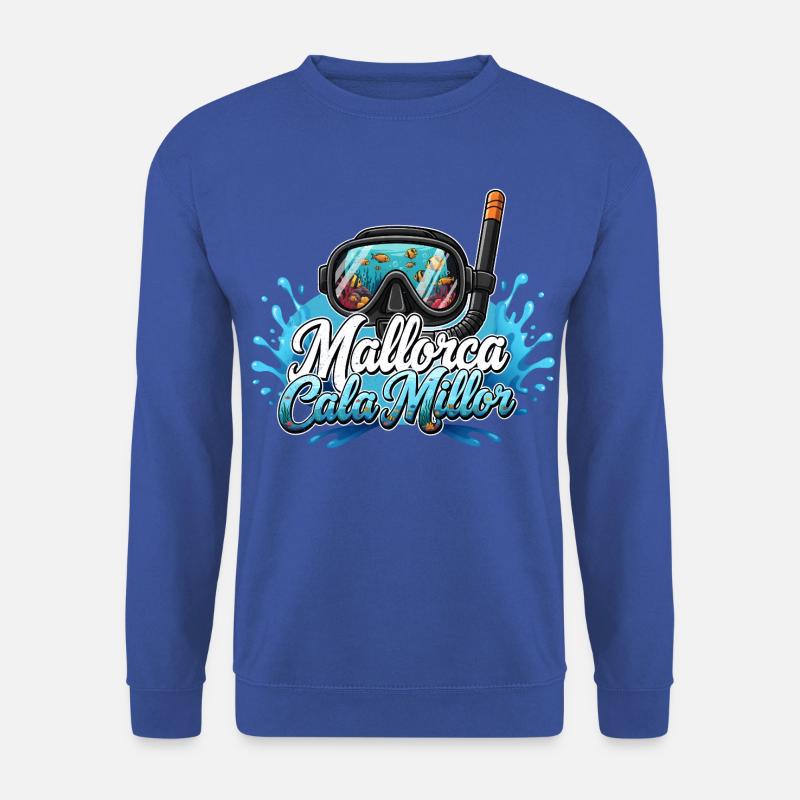 Plongée de rêve Cala Millor - Sweat-shirt Unisexe - bleu royal