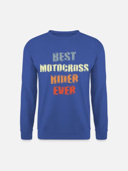 Bester Motocross Fahrer aller Zeiten - Unisex Pullover - Royalblau